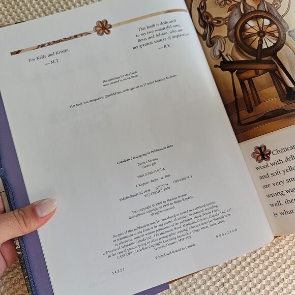 Claire's Gift - Maxine Trottier & Rajka Kupesic - Harcover - Children's Book - Picture 2 of 7